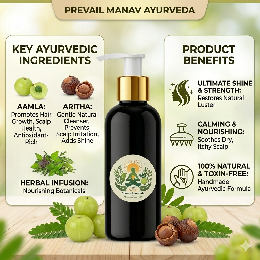 Herbal Amla Aritha Shampoo